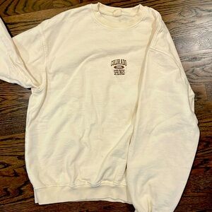 Urban outfitters sweatshirt. Cream colored. Trendy sweatshirt/ popular